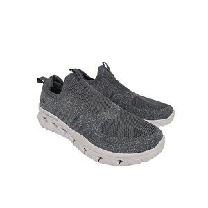 Skechers Men's Glide-Step Flex 232325 Canvas Lifestyle Sneakers Shoes Gray 12M
